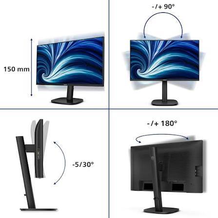 מסך מחשב Philips 24B2N3200J '23.8 Full HD 120Hz 