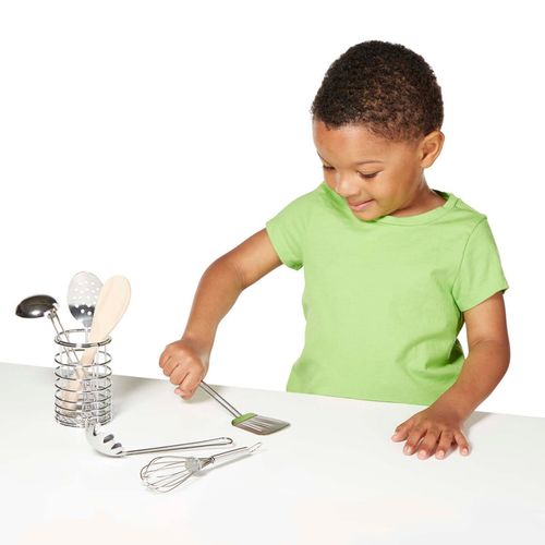 כלי בישול Melissa & Doug – סט כלי מטבח למשחקי דמיון