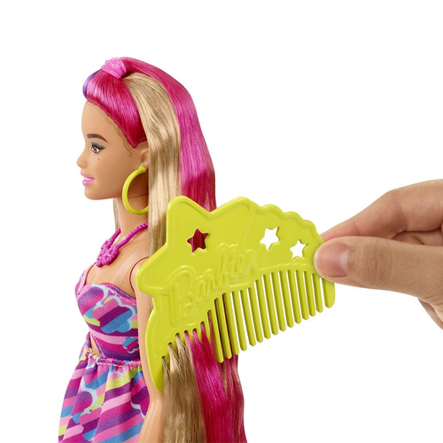 בובת ברבי Totally Hair עם שיער ארוך (22 ס