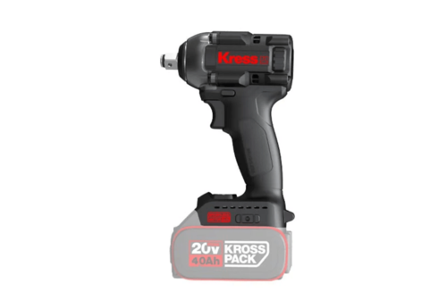 מפתח אימפקט נטען KRESS KU272.9 20V Brushless 400Nm | סדן 1/2″ – גוף בלבד