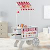 עגלת חטיפים ומתוקים Melissa & Doug – עגלת משחק דו־צדדית לילדים