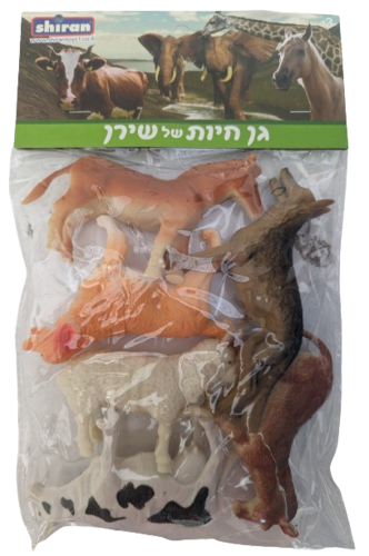 מארז 6 חות חווה מפלסטיק