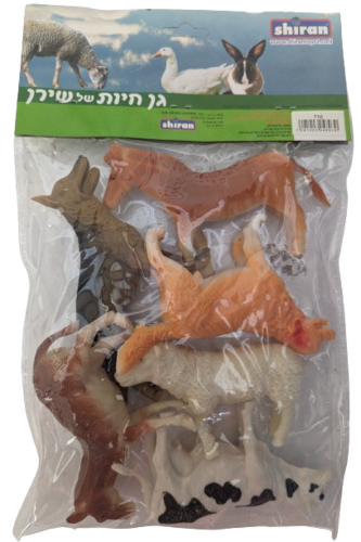 מארז 6 חות חווה מפלסטיק