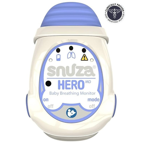 מוניטור נשימתי אקטיבי סנוזה הירו Snuza HeroMD היחיד עם אישור מיכשור רפואי