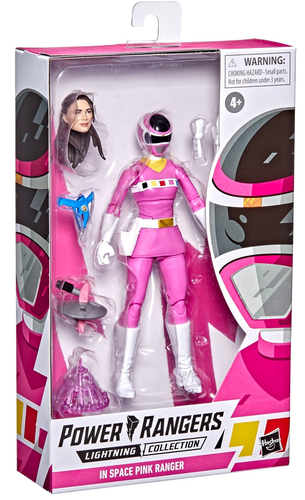 דמות פאוור ריינג'רס ורוד In Space Pink בגובה 15 ס