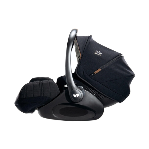 סלקל i-Level Recline עם אפשרות השכבה, גגון XXL ובדי Signature יוקרתיים - שחור Eclipse