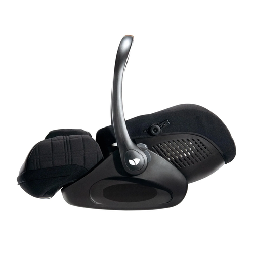 סלקל i-Level Recline עם אפשרות השכבה, גגון XXL ובדי Signature יוקרתיים - שחור Eclipse