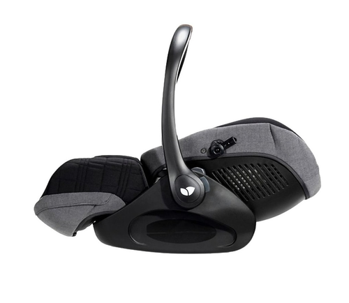 סלקל i-Level Recline עם אפשרות השכבה, גגון XXL ובדי Signature יוקרתיים - שחור/אפור Carbon