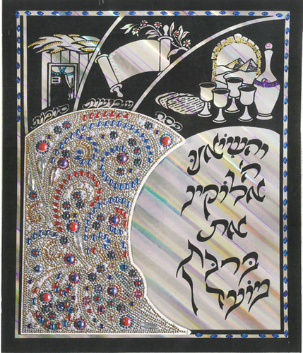 ערכת יצירה מקטיפה לקישוט סוכה/ והשיאנו