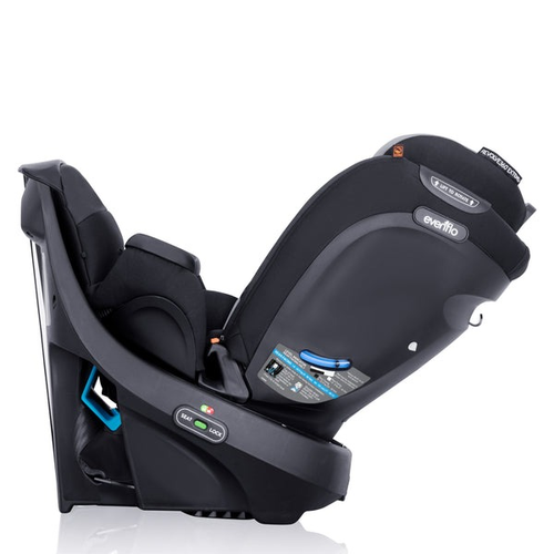 כיסא בטיחות מסתובב רבולב אקסטנד Evenflo Revolve 360 Extend All-in-One עם חיישן Sensor Safe - שחור
