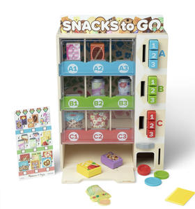 מכונת משקאות מעץ – סידור וארגון Melissa & Doug