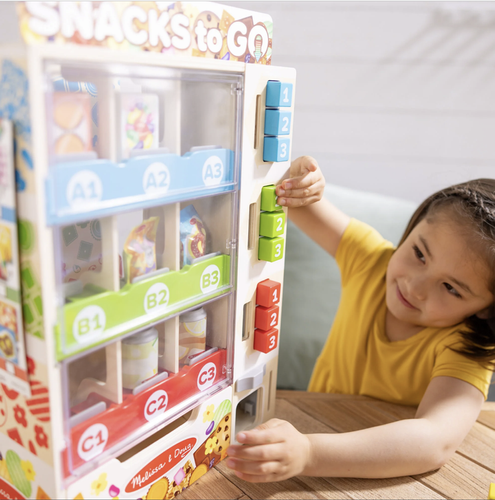 מכונת משקאות מעץ – סידור וארגון Melissa & Doug