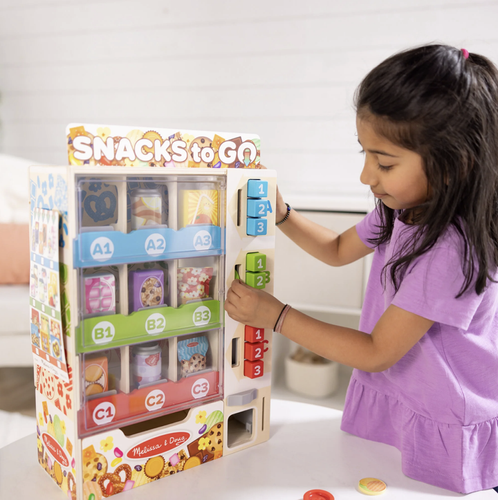 מכונת משקאות מעץ – סידור וארגון Melissa & Doug