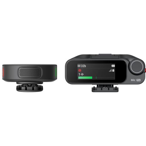 קיט משדר ומקלט אלחוטי Insta360 Mic Pro