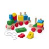 רכבת צבעונית ענקית מעץ Melissa & Doug – רכבת הרכבה ומשיכה לילדים