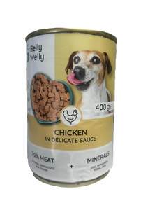 בלי וולי כלב שימורים עוף 400 גרם Belly Welly Dog Chicken 