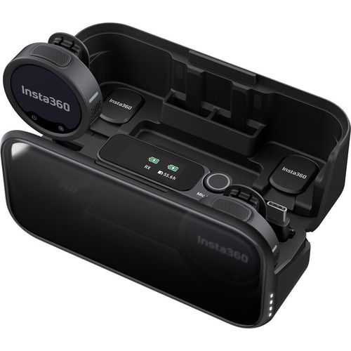 קיט 2 משדרים אלחוטיים ומקלט Insta360 Mic Pro