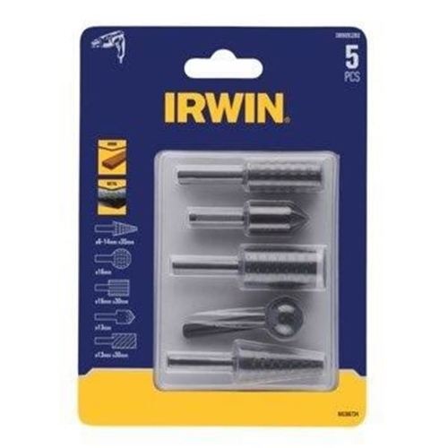 פצירה וידיה לעץ ומתכת סט 5 יחידות IRWIN