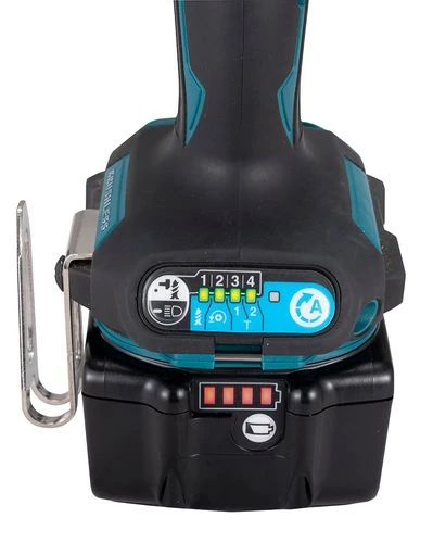 גוף מברגת אימפקט 180 ניוטון-מטר מנוע BL מתח 18V כולל 2 סוללות 5Ah דגם MAKITA DTD173RTJ מקיטה