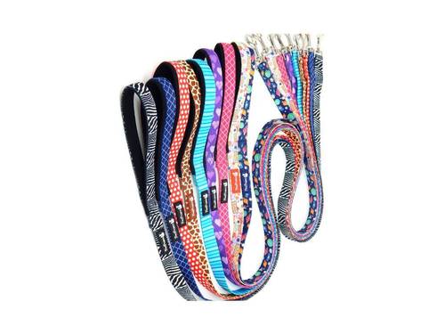 פטס פרוג'קט רצועת בד צבעונית Pets Project Colorful Fabric Leash Size L