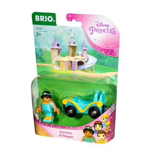 קרון + דמות נסיכת דיסני יסמין