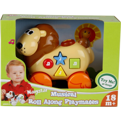 חברים מתגלגלים מוזיקליים עם אור (מגוון חיות)