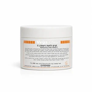 קרם לחות ויטמין סי Vitamin C Moisturizing Cream 25SPF ווגה - 250 מ"ל 