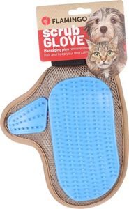 פלמינגו כפפת עיסוי וטיפוח לכלב ולחתול | Flamingo Massage & Grooming Glove for Dogs & Cats