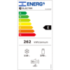 מקרר מקפיא עליון 480 ליטר נטו Electra EL520GW - גימור זכוכית לבנה אחריות ע"י היבואן הרשמי