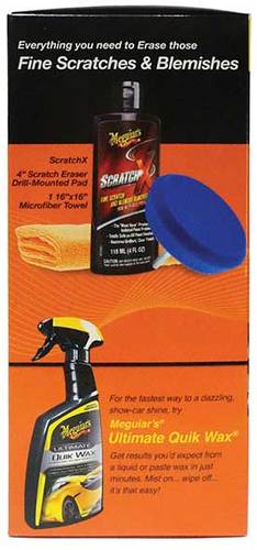 G190200 Meguiar's Scratch Eraser Kit