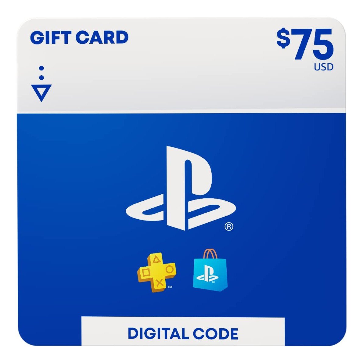 Store 75$ US Dollar Wallet Top-Up כרטיס כסף ארנק דיגיטלי PlayStation Store