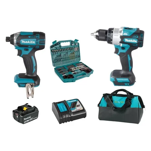 סט מברגות עוצמתי 18V + אביזרים מקיטה 152/12 – סטים
