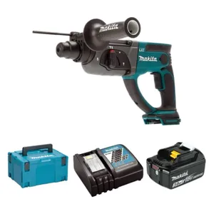 פטישון 18V עם 3 מצבי עבודה וסוללה 3AH MAKITA