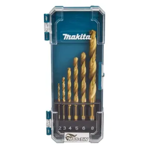 סט 6 מקדחי HSS MAKITA