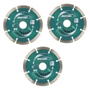 שלוש דיסקים יהלום "4.5 לחיתוך אבן ובטון MAKITA