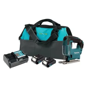 משור אנכי 12V + שתי סוללות 1.5AH MAKITA