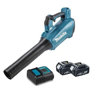 מפוח עוצמתי 18V + שתי סוללות 4.0AH MAKITA