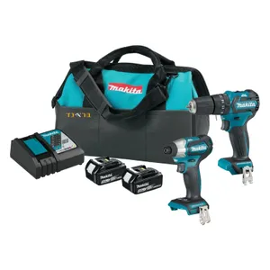 סט מברגות 18V אימפקט + מברגה/מקדחה MAKITA