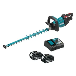 גוזם גדר חיה נטען 18V + שתי סוללות 5.0AH MAKITA