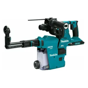 פטישון נטען ללא פחמים 36V + שואב אבק (גוף בלבד) MAKITA