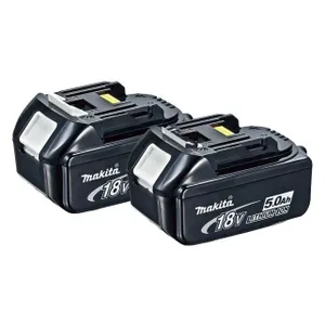 זוג סוללות ליתיום 18V 5.0ah MAKITA