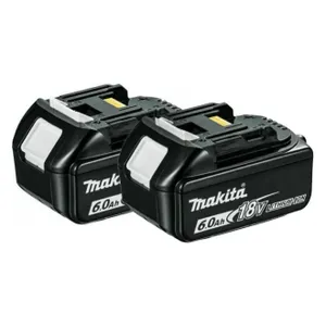 זוג סוללות ליתיום 6.0A 18V MAKITA