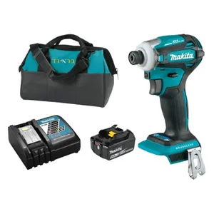 מברגת אימפקט מקיטה 18V + סוללה 5AH ומטען MAKITA