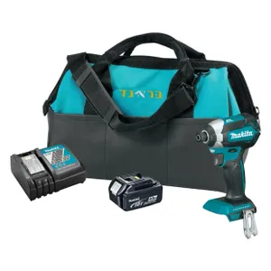מברגת אימפקט 18V ללא פחמים + סוללה 3.0AH MAKITA