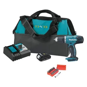 מקדחה/מברגה 18V + סוללה 1.5AH MAKITA