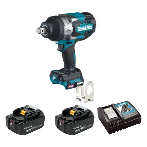 מפתח אימפקט 40V ללא פחמים + 2 סוללות 4AH מקיטה TW001GSET – מפתחות אימפקט