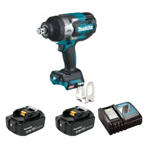 מפתח אימפקט 40V ללא פחמים + 2 סוללות 4AH MAKITA
