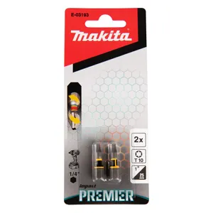 מארז זוג ביטים T10 מסדרת PREMIER MAKITA