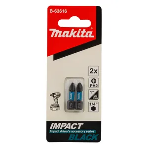 מארז זוג ביטים מסדרת BLACK PH2 MAKITA