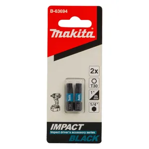 מארז זוג ביטים מסדרת BLACK T30 MAKITA